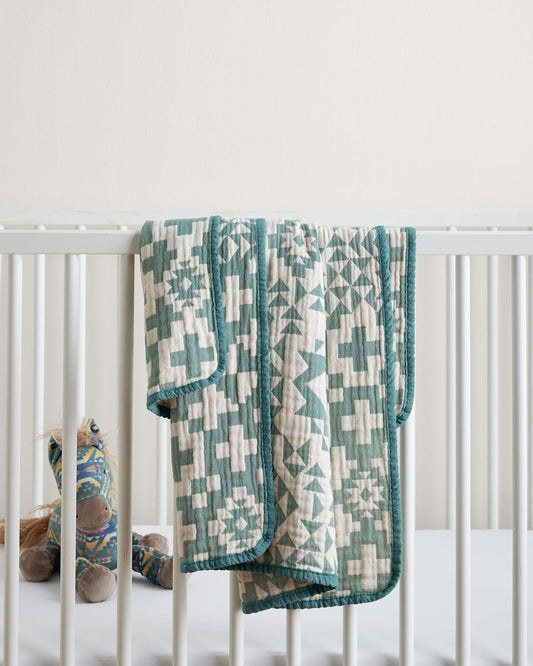 Pendleton Organic Cotton Blue Ridge Baby Blanket