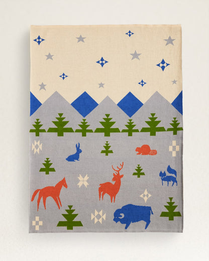 Pendleton Shop Soft Path Knit Baby Blanket with Beanie