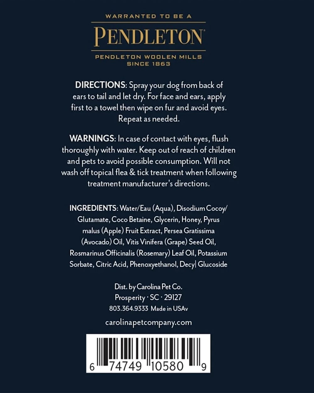 Pendleton Buy Pet Grooming Bundle 4PC Complete Care Set for Pets