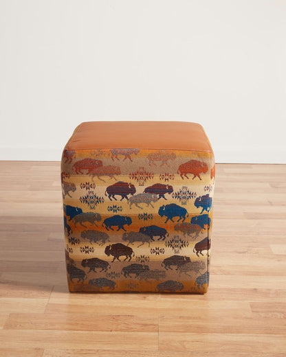 Pendleton Shop Prairie Rush Hour Ottoman for Relaxed Style