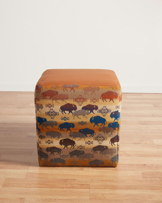 Pendleton Shop Prairie Rush Hour Ottoman for Relaxed Style