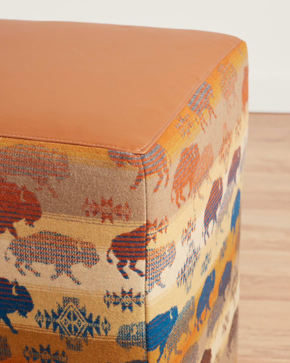 Pendleton Shop Prairie Rush Hour Ottoman for Relaxed Style