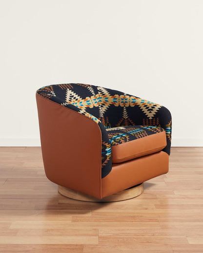 Pendleton Shop Cozy Rancho Arroyo Barrel Chair for Living Room