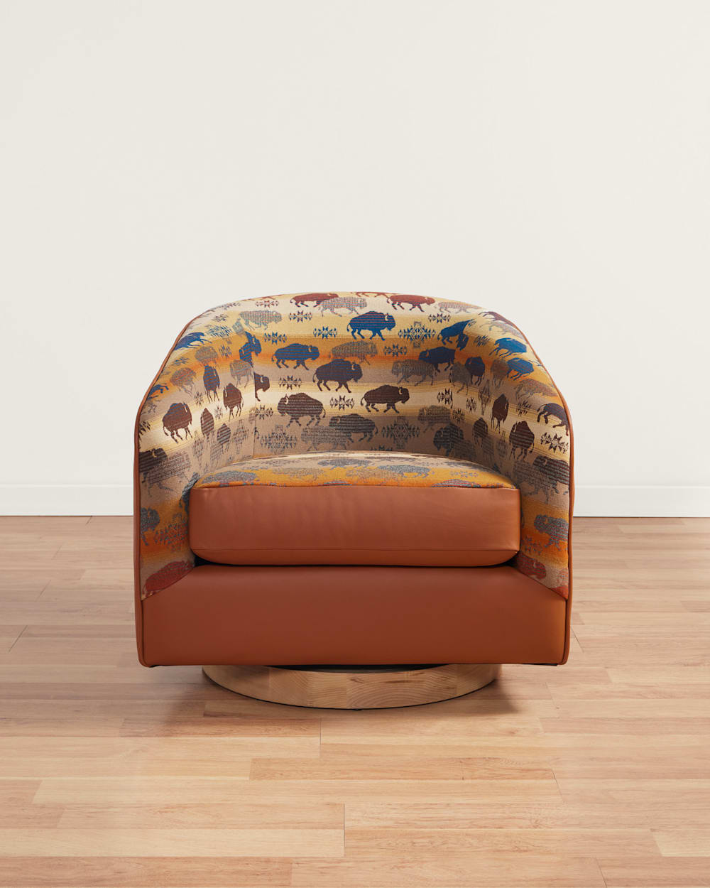 Pendleton Shop Prairie Rush Hour Barrel Chair for Classic Comfort