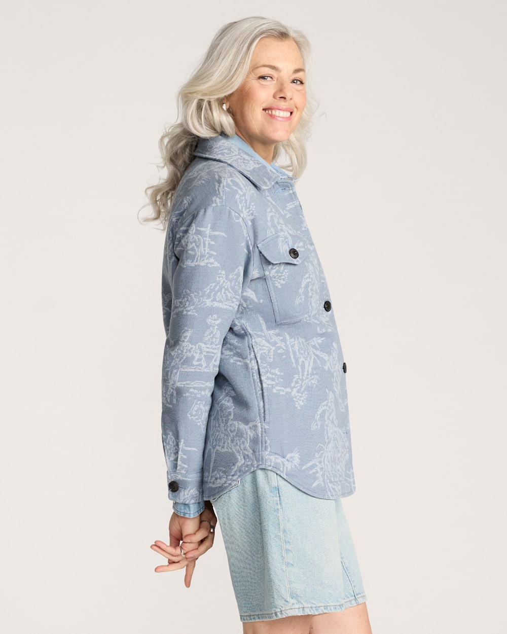 Pendleton Shop Women's Rodeo Cotton Shirt Jacket Outerwear