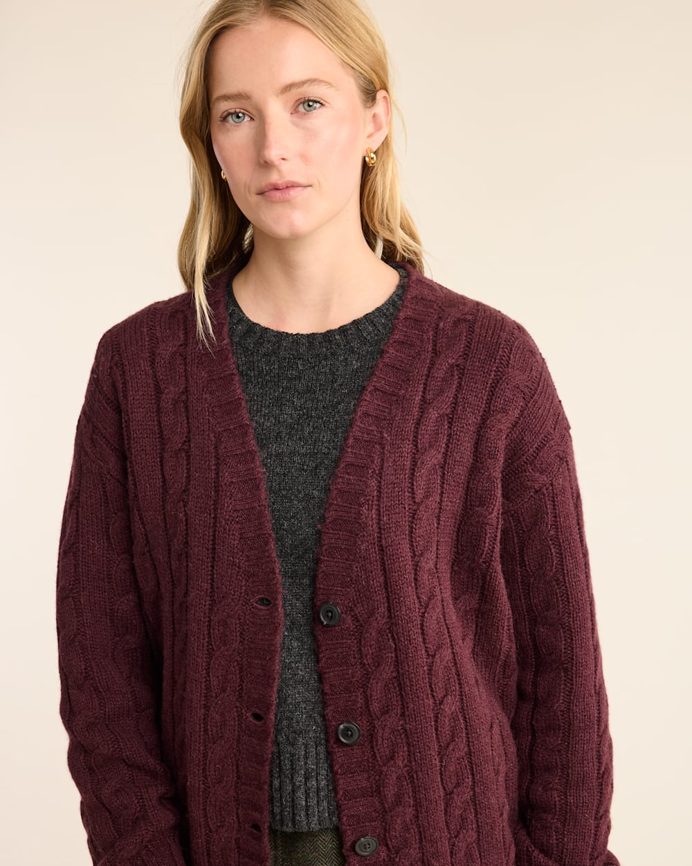 Pendleton Shop Women's Shetland Collection Fisherman Cardigan