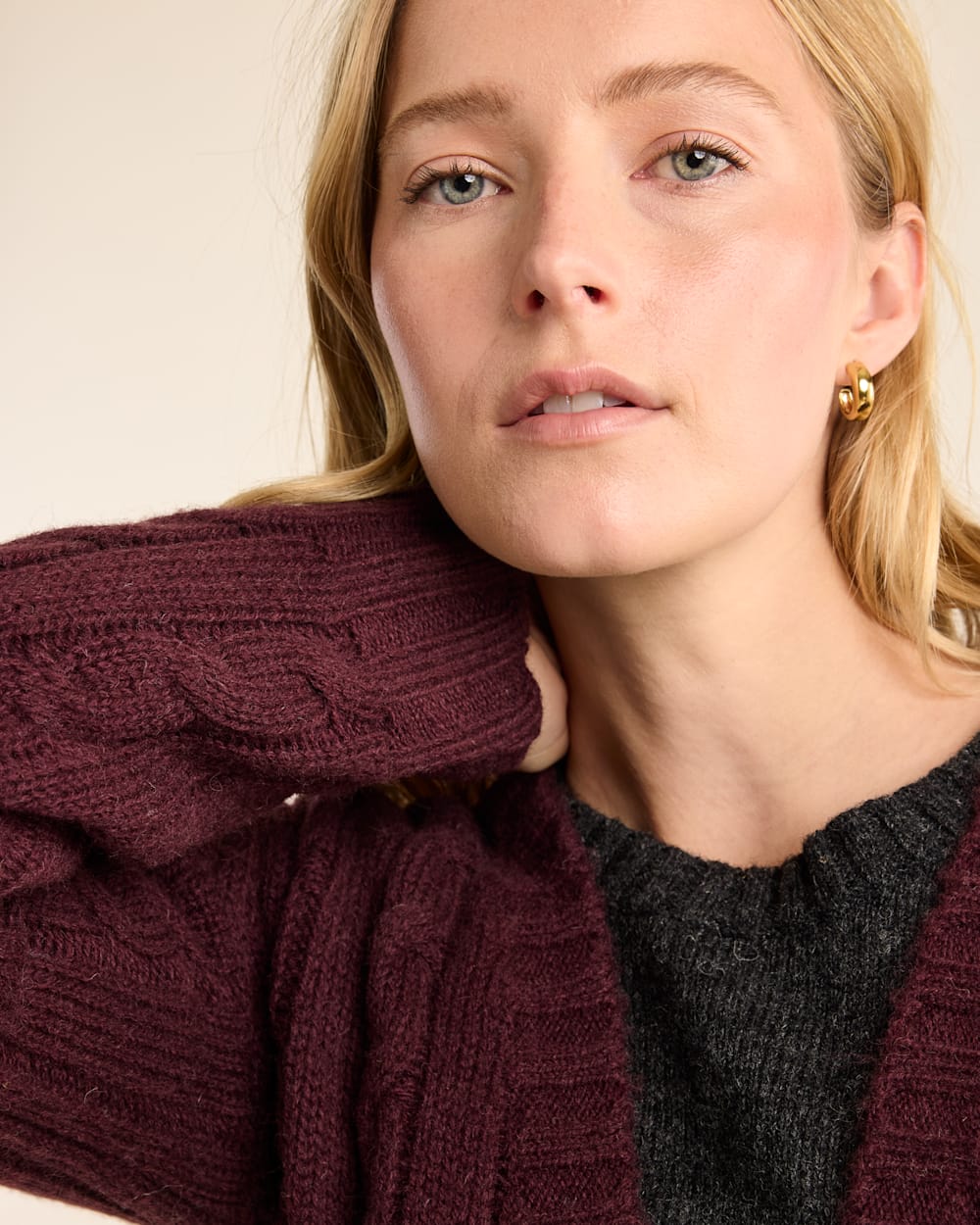 Pendleton Shop Women's Shetland Collection Fisherman Cardigan