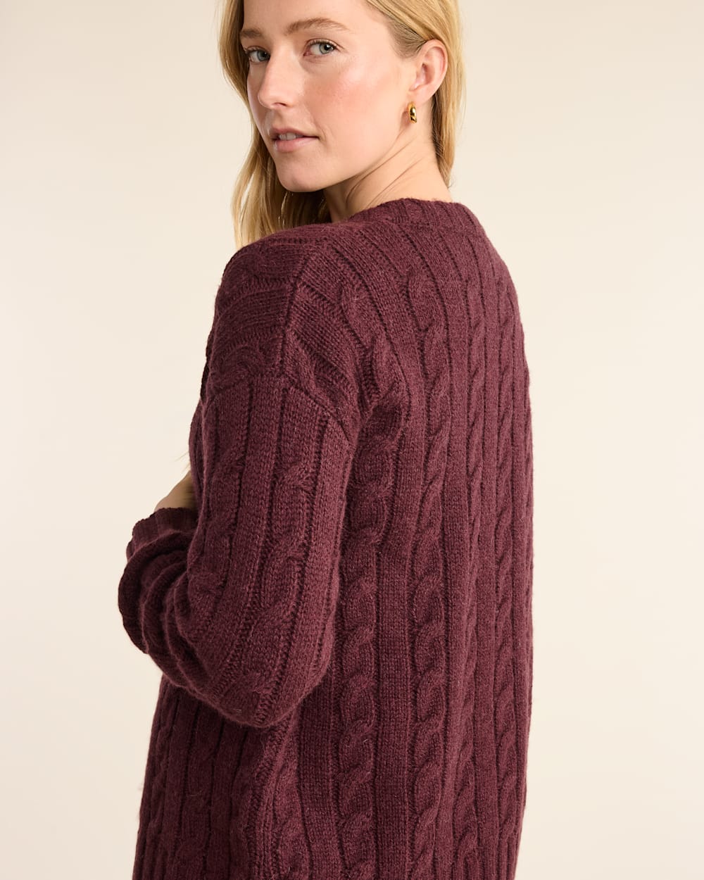 Pendleton Shop Women's Shetland Collection Fisherman Cardigan