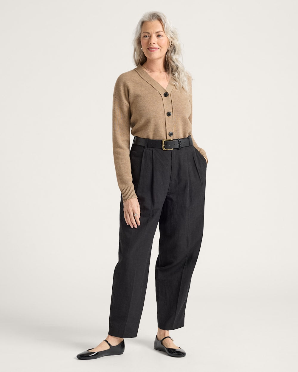 Pendleton Shop Women's Relaxed Merino Cardigan in Sweaters