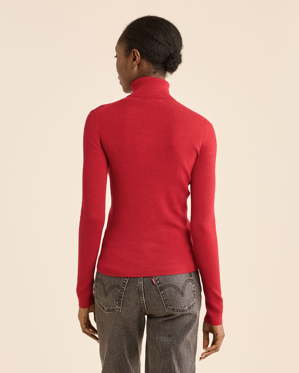Pendleton Shop Women's Fitted Merino Turtleneck Sweater