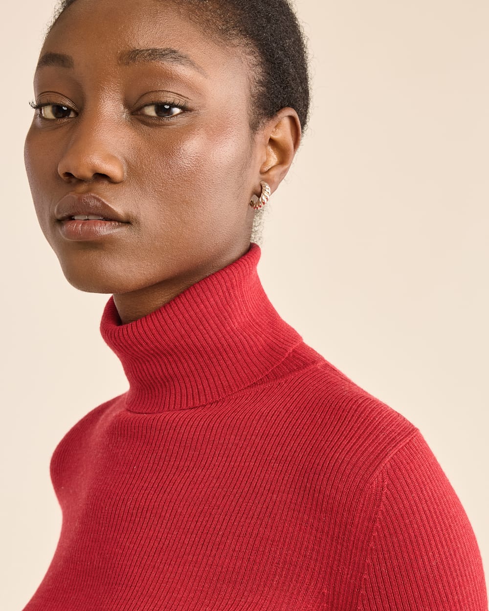 Pendleton Shop Women's Fitted Merino Turtleneck Sweater