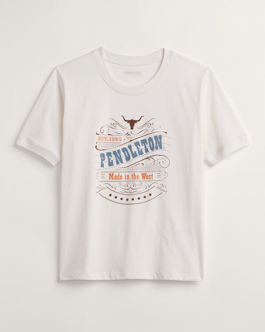 Pendleton Shop Women's Deschutes Made in the West Tee Tops