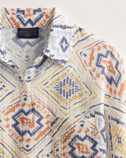 Pendleton Buy Women's Cotton Gauze Shirt for Lightweight Comfort