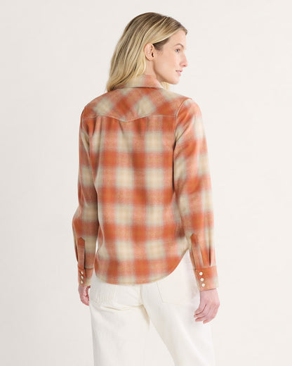 Pendleton Shop Women's Plaid Gambler Shirt Stylish and High Quality