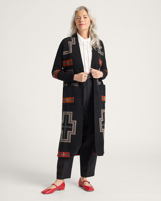 Pendleton Shop Women's San Miguel Lambswool Duster in Sweaters