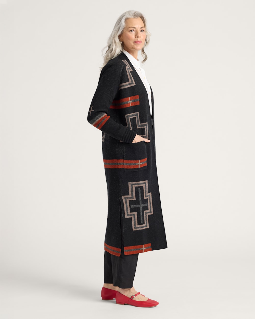Pendleton Shop Women's San Miguel Lambswool Duster in Sweaters