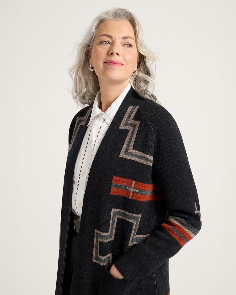 Pendleton Shop Women's San Miguel Lambswool Duster in Sweaters