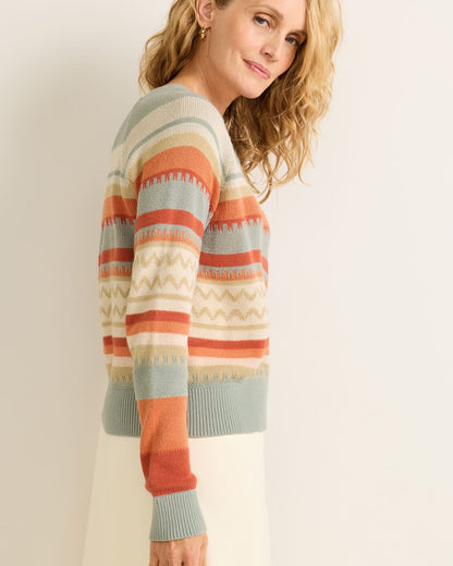 Pendleton Shop Women's Classic Raglan Cotton Pullover Sweater