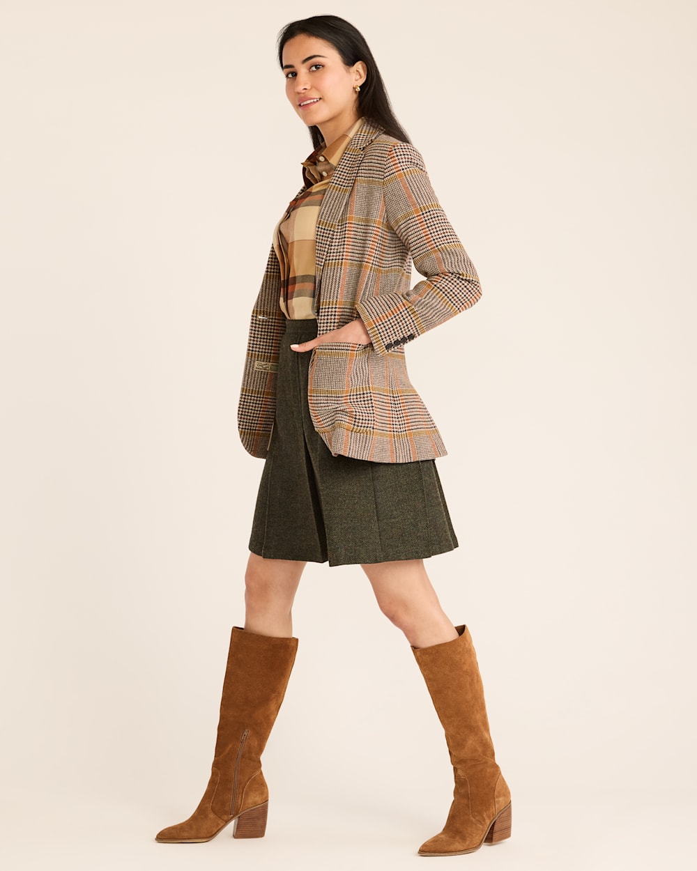 Pendleton Shop Women's Davis Glen Plaid Wool Blazer