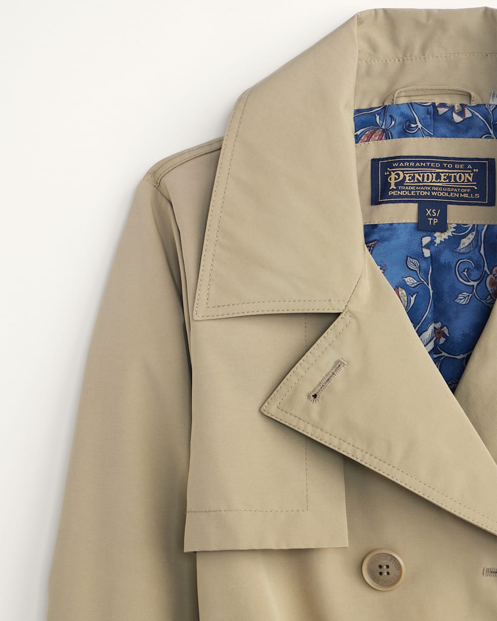 Pendleton Shop Classic Marlene Trench Coat: Women's Style