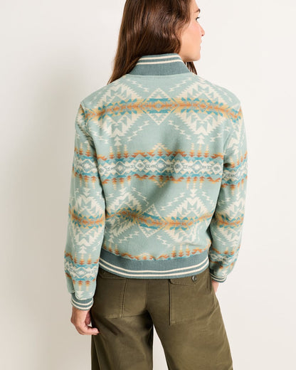 Pendleton Shop Women's USA made Wool Bridge Creek Bomber Jacket