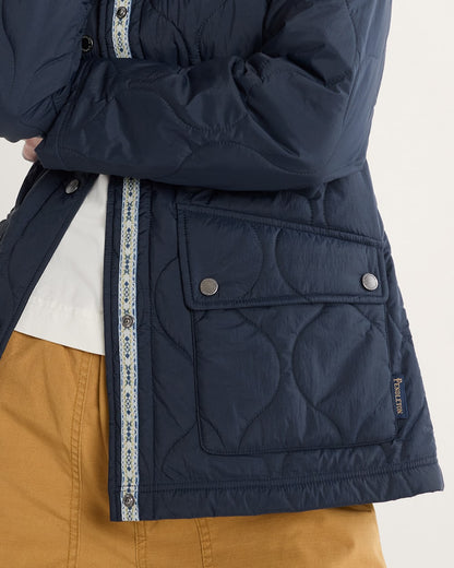 Pendleton Shop Crinkle Quilted Barn Coat for Women