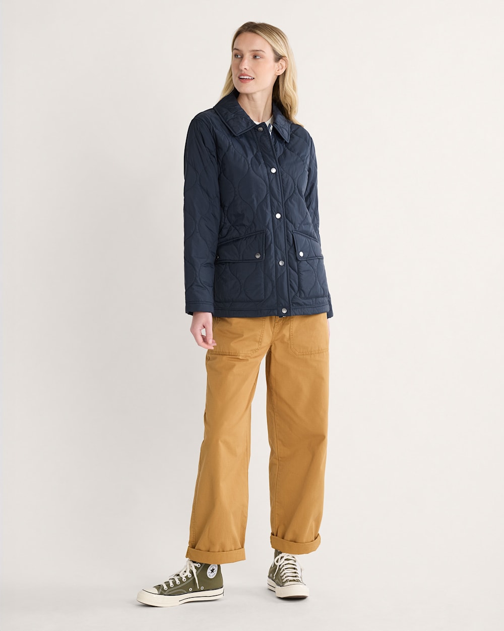 Pendleton Shop Crinkle Quilted Barn Coat for Women