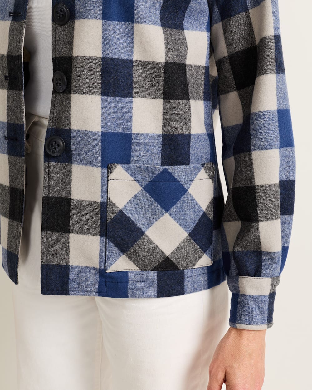Pendleton Shop Women's Classic Heritage Wool Plaid 49er Jacket