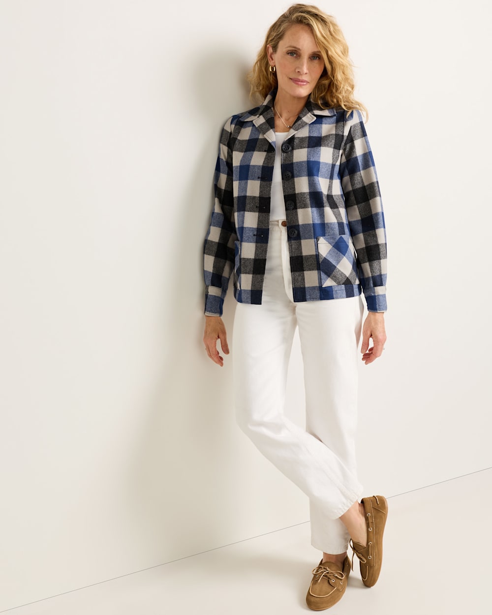 Pendleton Shop Women's Classic Heritage Wool Plaid 49er Jacket