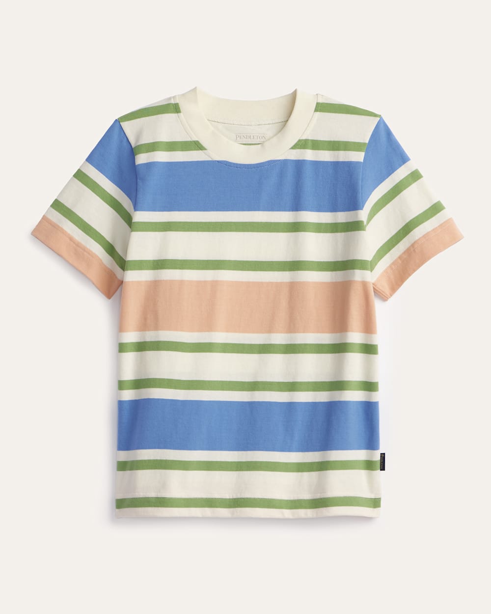 Pendleton Shop Women's Cotton Short-Sleeve Deschutes Stripe Tee