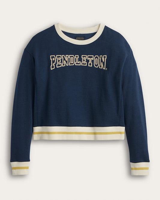 Pendleton Shop Women's Logo French Terry Pullover in Tops