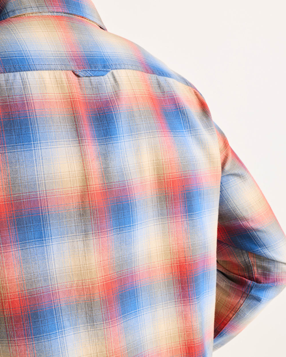 Pendleton Shop Men's Plaid Long Sleeve Cotton Beach Shack Shirt