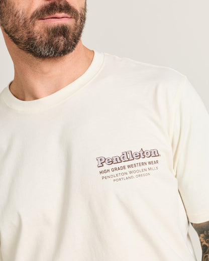 Pendleton Shop Men's Short-Sleeve Deschutes Western Graphic Tee