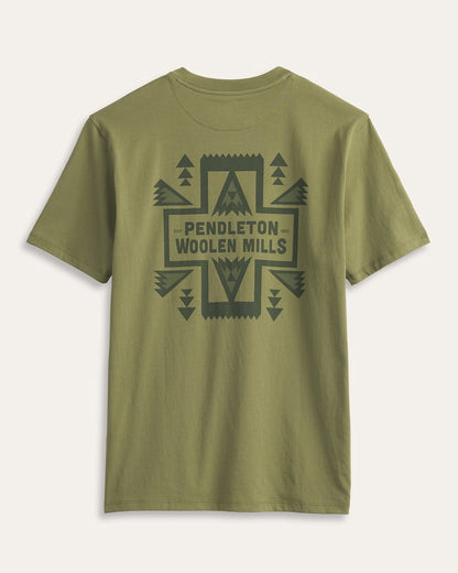 Pendleton Shop Men's Short-Sleeve Deschutes Cross Graphic Tee