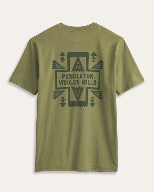 Pendleton Shop Men's Short-Sleeve Deschutes Cross Graphic Tee
