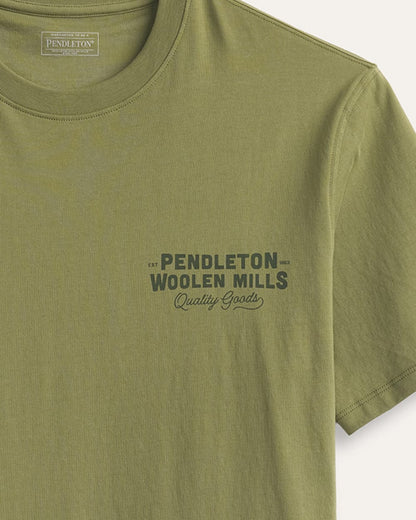 Pendleton Shop Men's Short-Sleeve Deschutes Cross Graphic Tee