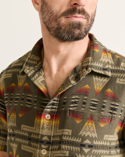Pendleton Shop Men's Short-Sleeve Doublesoft Cotton Gateway Shirt