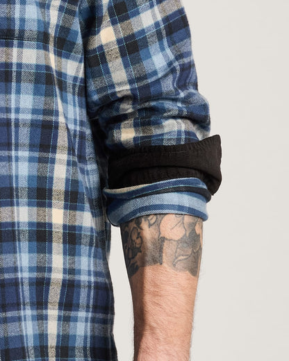 Pendleton Shop Men's Plaid Cotton Fremont Flannel Shirt Tops