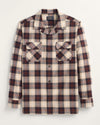Rust/Navy Plaid
