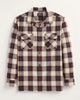 Rust/Navy Plaid