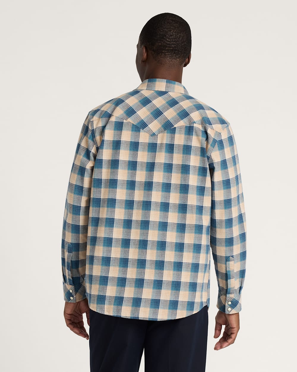 Pendleton Shop Men's Plaid Wyatt Cotton Shirt in Shirts