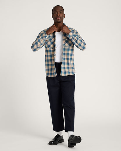 Pendleton Shop Men's Plaid Wyatt Cotton Shirt in Shirts