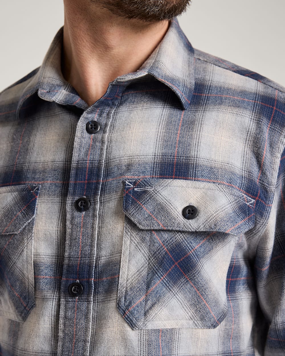 Pendleton Shop Men's Plaid Burnside Flannel Shirt in Shirts