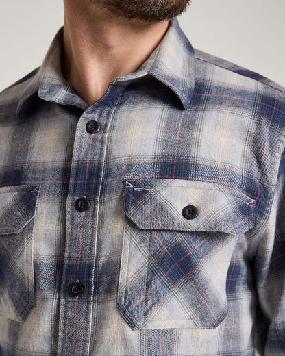 Pendleton Shop Men's Plaid Burnside Flannel Shirt in Shirts