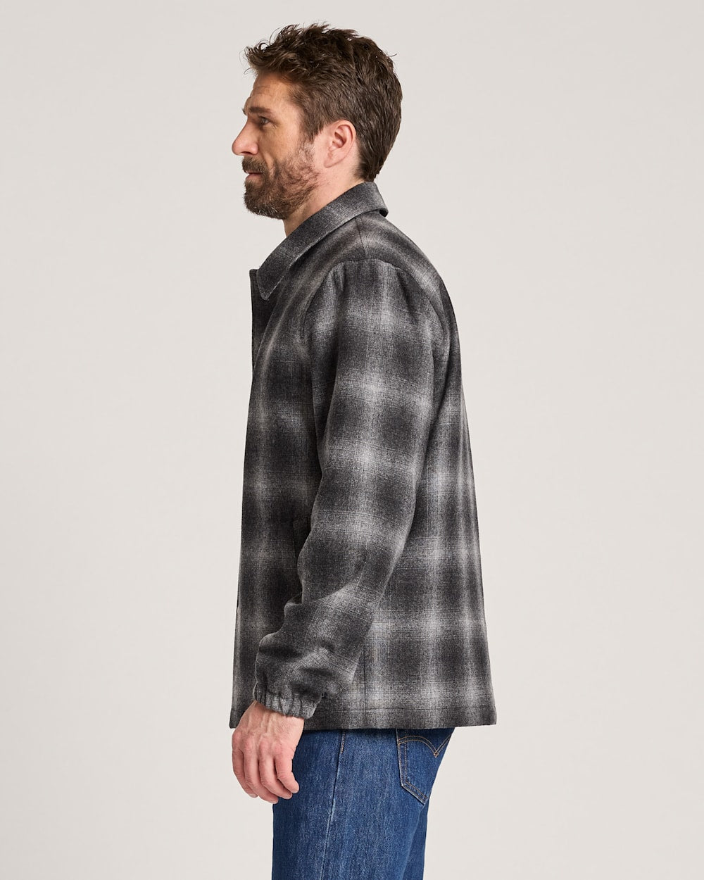 Pendleton Shop Men's Quilted Wool Coaches Jacket in Outerwear