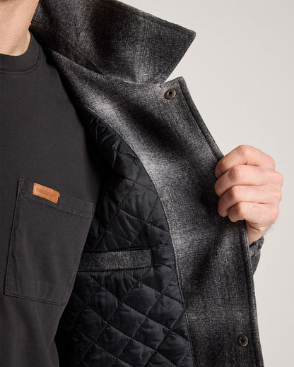 Pendleton Shop Men's Quilted Wool Coaches Jacket in Outerwear
