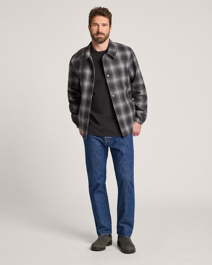 Pendleton Shop Men's Quilted Wool Coaches Jacket in Outerwear
