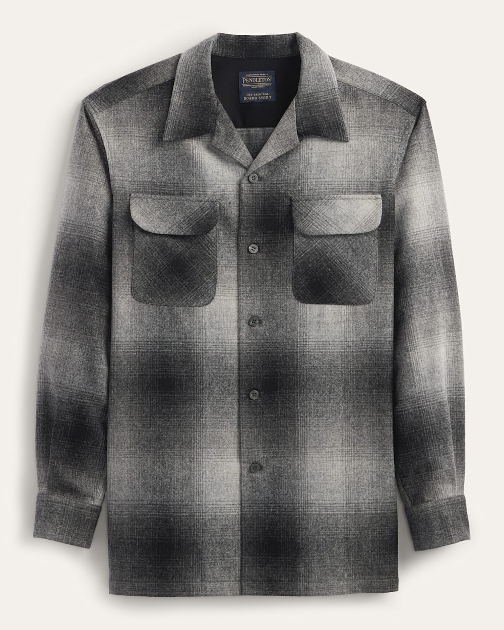 Pendleton Shop Men's Plaid Wool Board Shirt: Stylish Comfort