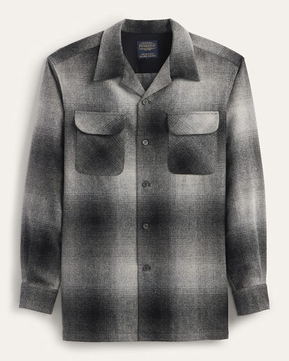 Pendleton Shop Men's Plaid Wool Board Shirt: Stylish Comfort