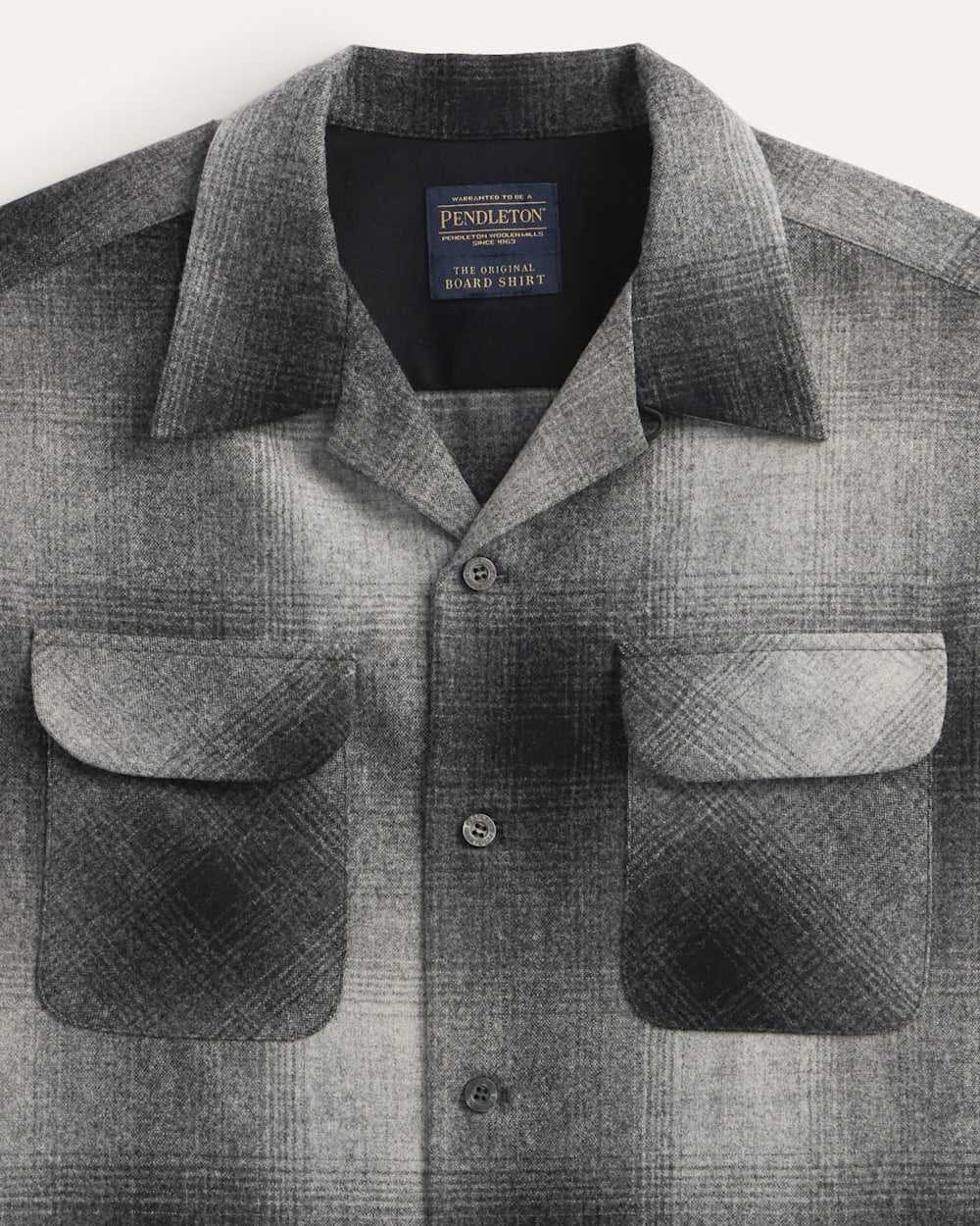 Pendleton Shop Men's Plaid Wool Board Shirt: Stylish Comfort